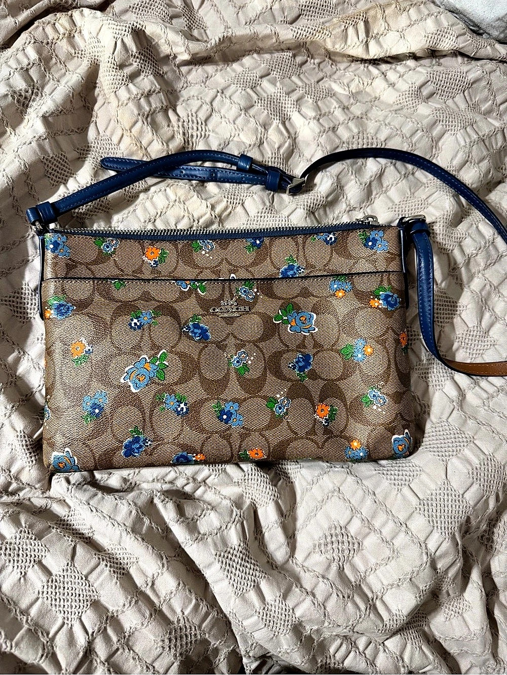 Coach North/South Crossbody in Field Flora Print Coated Canvas Field Flora Print